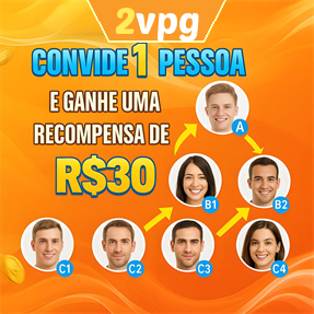 2vpg Indique amigos para receber um bônus
